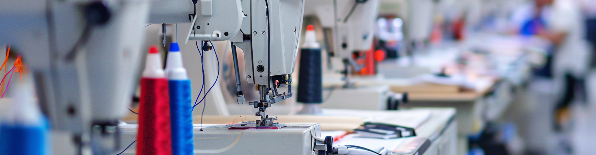 千库网_位于缝纫车间的专业电动缝纫机_摄影图编号20790859